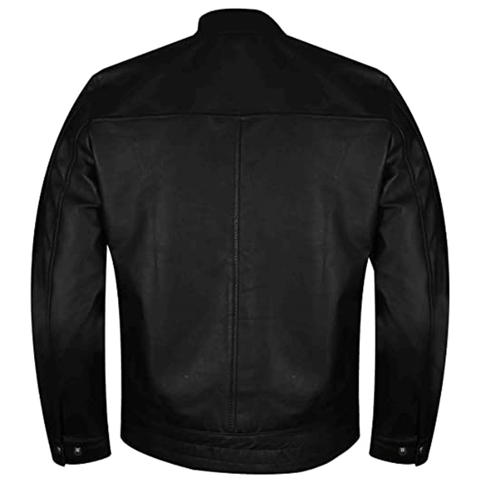 Dean Ambrose Black Faux Leather Jacket - Image 4