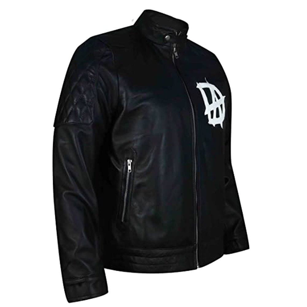 Dean Ambrose Black Faux Leather Jacket - Image 7